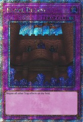 Royal Decree - RA04-EN113 - Quarter Century Secret Rare - 1st Edition
